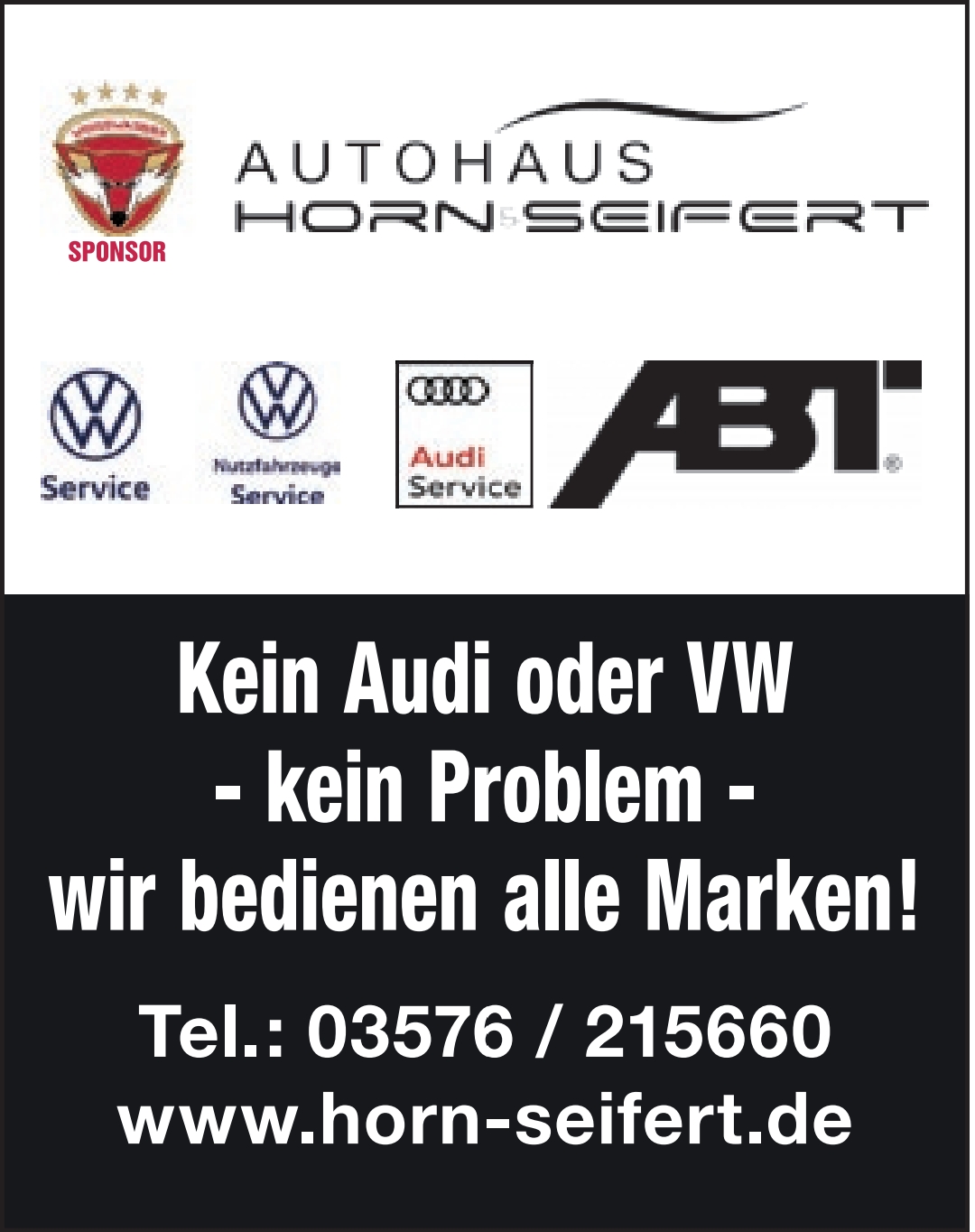 Kein Audi - Kein Problem