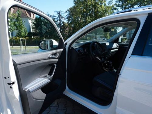 VW  T-Cross 1.0 TSI 85 kW Style*IQ-Light*Navi, Pure White
