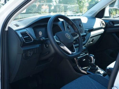 VW  T-Cross 1.0 TSI 85 kW Style*IQ-Light*Navi, Pure White