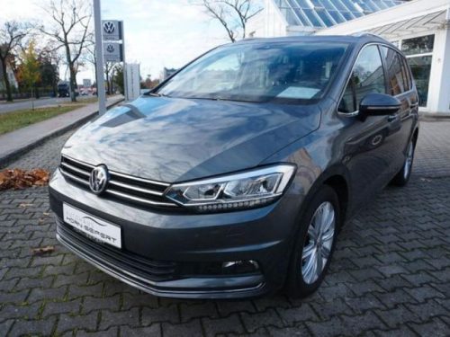 VW  Touran Highline 2,0 TDI 110 kW*LED*Navi*DSG, INDIUMGRAU